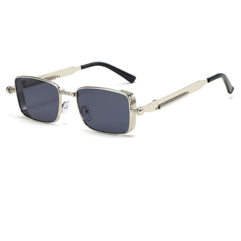 Steampunk Square Sunglasses for Men Women Fashion Trend Classic Design Hip Hop Metal Rectangular Punk Sun Glasses Unisex Eyewear No Box
Steampunk Square Sunglasses for Men Women Fashion Trend Classic Design Hip Hop Metal Rectangular Punk Sun Glasses Unisex Eyewear No Box