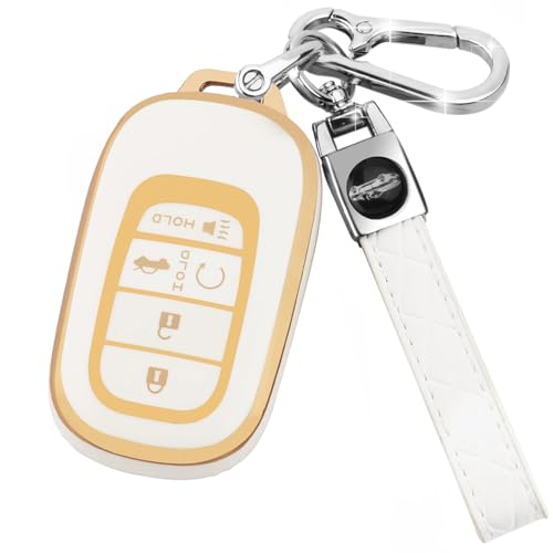 Брелок Honda, мягкий защитный чехол из ТПУ с дистанционным управлением для автомобилей Honda Accord, Civic, Pilot. белый/золотой
Брелок Honda, мягкий защитный чехол из ТПУ с дистанционным управлением для автомобилей Honda Accord, Civic, Pilot. белый/золотой