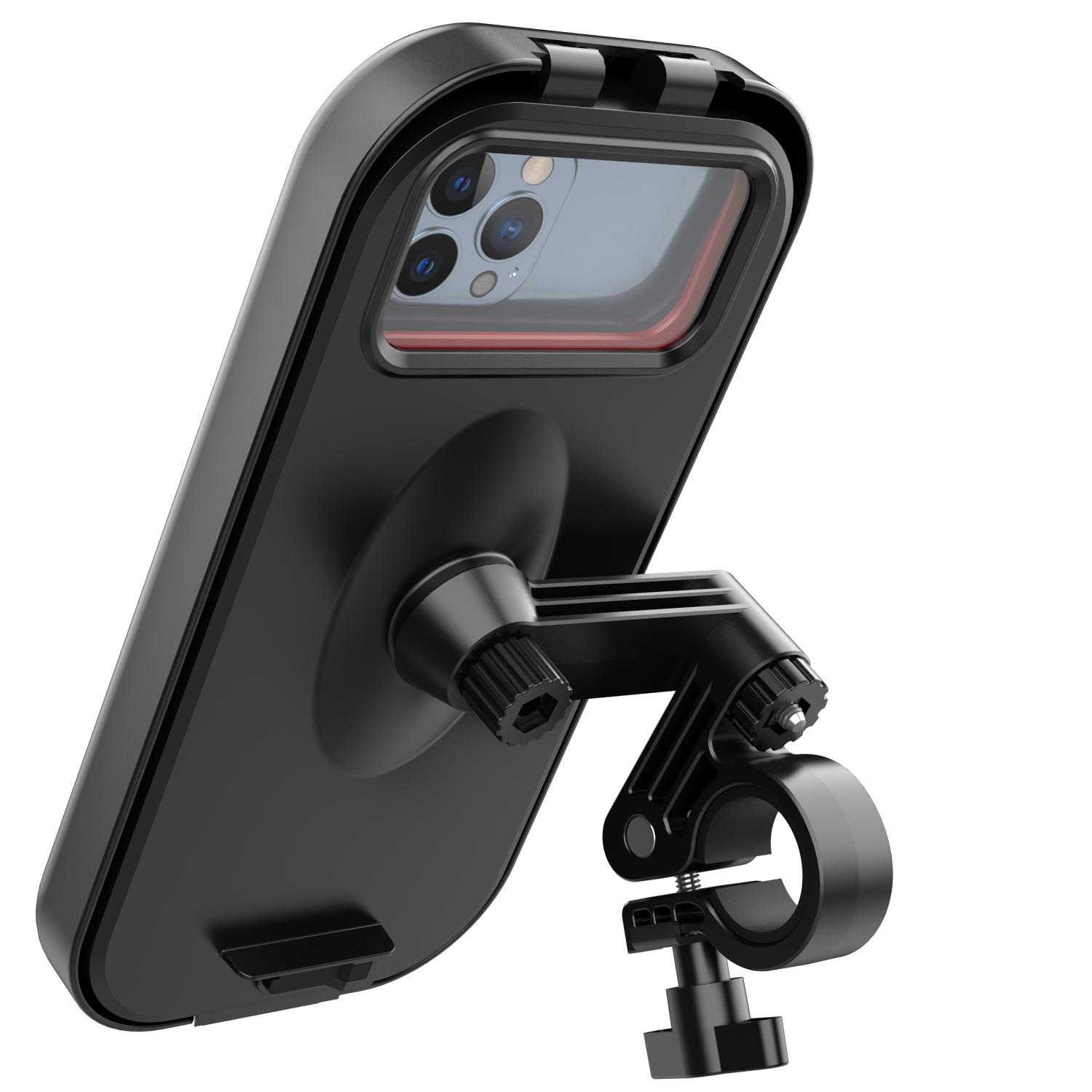 HL-159 Waterproof Motorcycle Rearview Mirror Phone Mount Holder Rotation for 4.7-6.8 Inch Phones Black/Red
HL-159 Waterproof Motorcycle Rearview Mirror Phone Mount Holder Rotation for 4.7-6.8 Inch Phones Black/Red