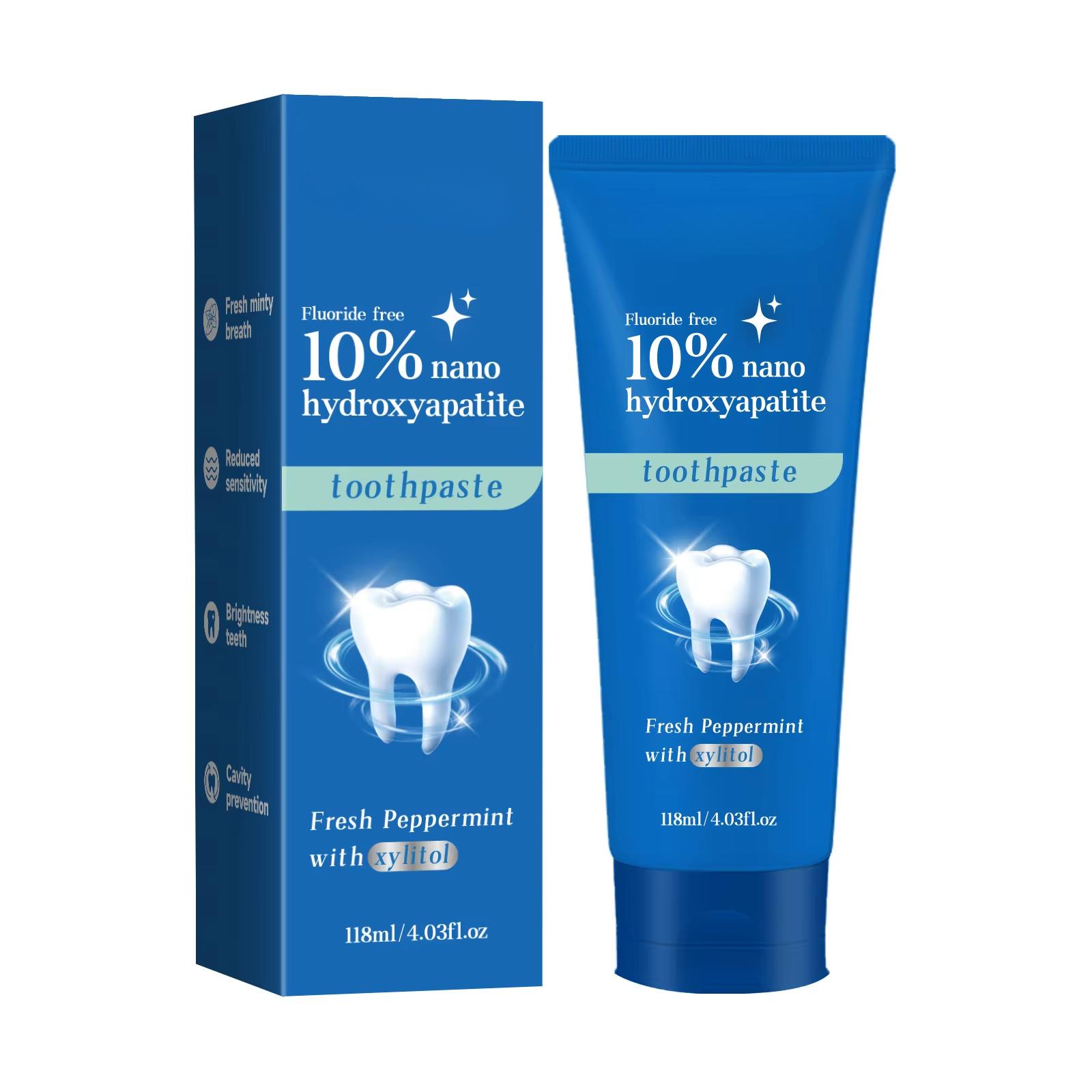 Зубная паста с гидроксиапатитом Refresh Предотвращение кариеса Удаление пятен Дым Кофе Чай Пятна Чувствительные зубы Гигиена полости рта 1PC
Зубная паста с гидроксиапатитом Refresh Предотвращение кариеса Удаление пятен Дым Кофе Чай Пятна Чувствительные зубы Гигиена полости рта 1PC