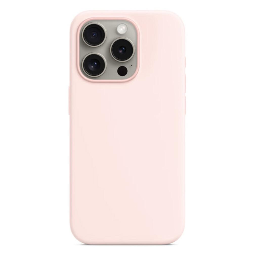 Защитный чехол из жидкого силикона для задней панели телефона iPhone 15 Pro Max Light Pink
Защитный чехол из жидкого силикона для задней панели телефона iPhone 15 Pro Max Light Pink