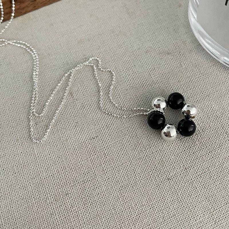 PANJBJ 925 Sterling Silver Bead Flower Necklace for Women Agate Sweet Originality Geometry Jewelry Party Gift Dropshipping
PANJBJ 925 Sterling Silver Bead Flower Necklace for Women Agate Sweet Originality Geometry Jewelry Party Gift Dropshipping