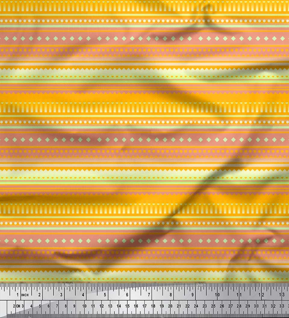 Тканина креп-сатин Soimoi, Японія, смужка, текстура серця та точки, принти на тканині 42 дюйми 42 Inch Wide - Poly Crepe жовтий
Тканина креп-сатин Soimoi, Японія, смужка, текстура серця та точки, принти на тканині 42 дюйми 42 Inch Wide - Poly Crepe жовтий