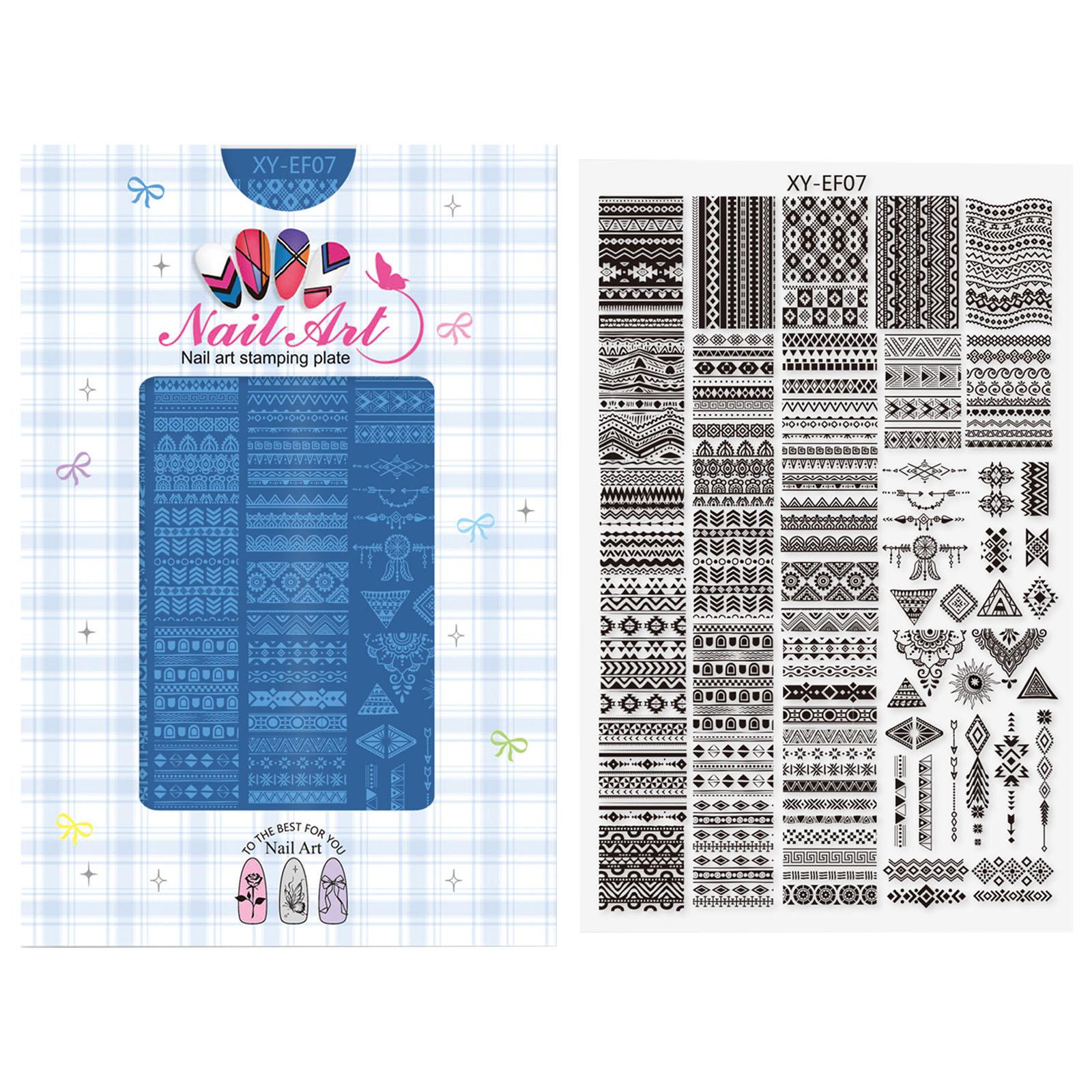 Пластина для стемпинга ногтей, шаблоны для нейл-арта, кружевные цветочные пластины для нейл-арта для DIY украшений для нейл-арта, пластины для стемпинга нейл-арта G
Пластина для стемпинга ногтей, шаблоны для нейл-арта, кружевные цветочные пластины для нейл-арта для DIY украшений для нейл-арта, пластины для стемпинга нейл-арта G