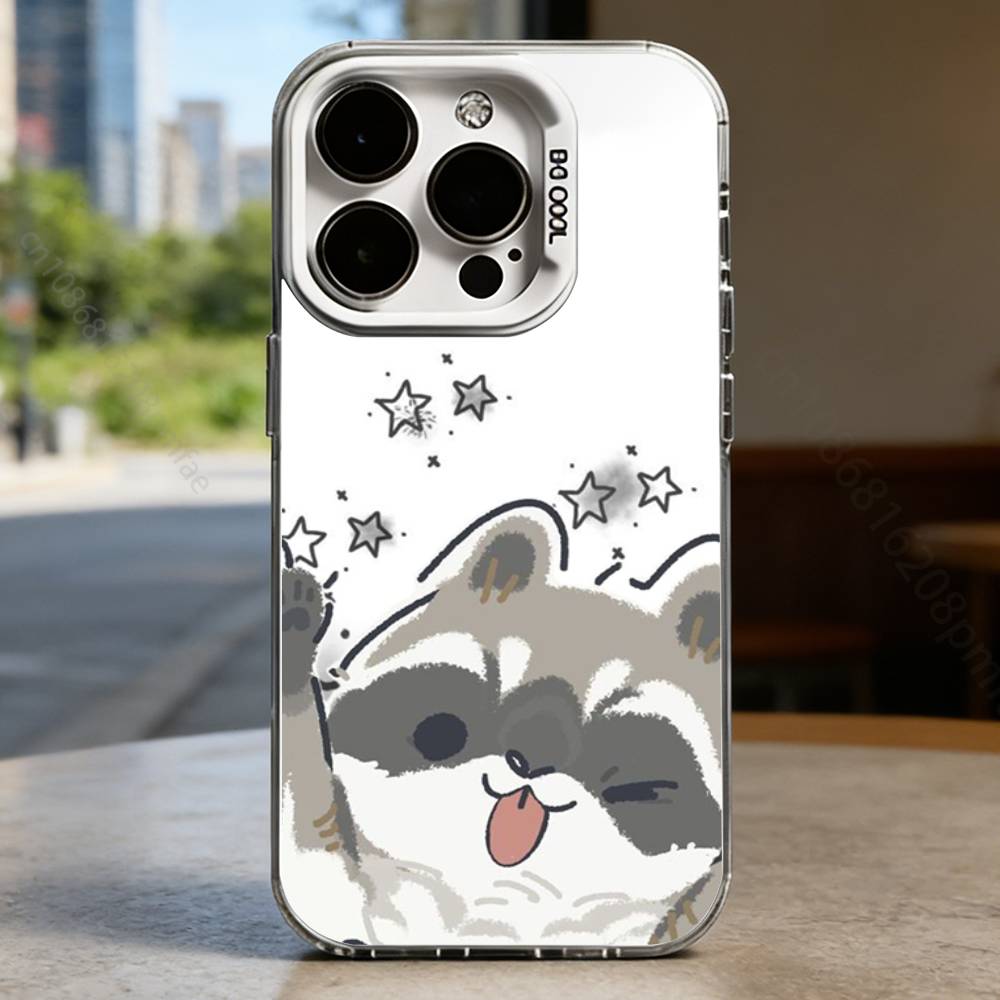 Cute Little Animal Raccoon Hard Phone Case for IPhone 17 16 15 14 13 12 11 Pro Max Plus16E X XR XS Max shockproof Full Cover iPhoneXR
Cute Little Animal Raccoon Hard Phone Case for IPhone 17 16 15 14 13 12 11 Pro Max Plus16E X XR XS Max shockproof Full Cover iPhoneXR