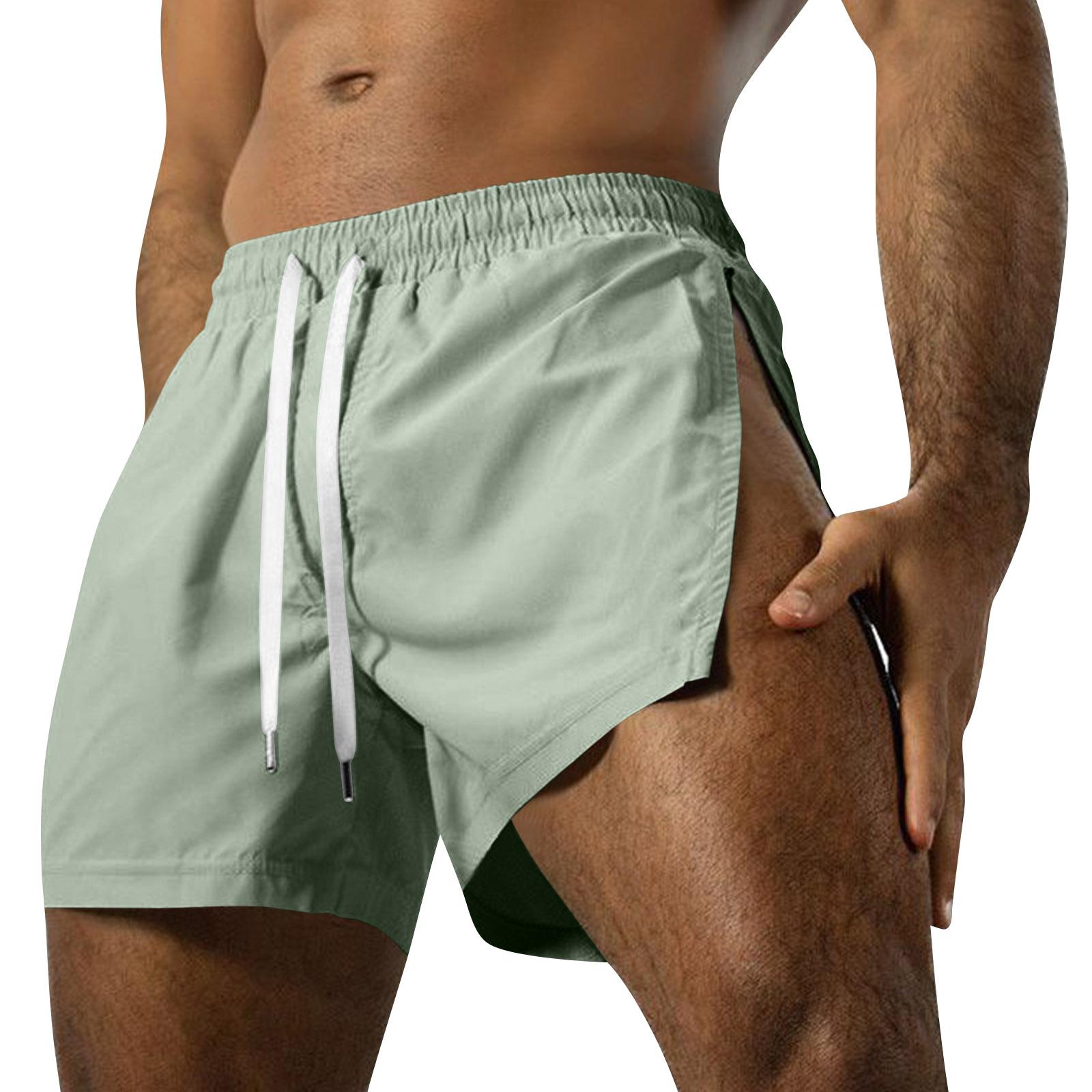 Men s Drawstring Split Shorts Casual Sports And Fitness Shorts L світло-зелений колір
Men s Drawstring Split Shorts Casual Sports And Fitness Shorts L світло-зелений колір