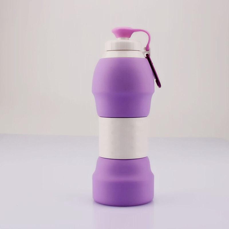 Outdoor Activity Portable izable Fit Cup Creative Gift Cup with Climbing Button Carabiner Silicone Folding Cups 580ml1PCS фіолетовий
Outdoor Activity Portable izable Fit Cup Creative Gift Cup with Climbing Button Carabiner Silicone Folding Cups 580ml1PCS фіолетовий