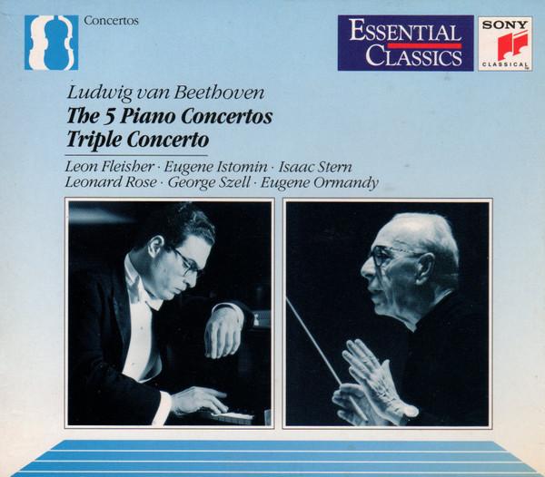 CD LUDWIG VAN BEETHOVEN, LEON FLEISHER - The 5 Piano Concertos / Triple Conc SB3K48397 Sony Classical 1992 Japan Classical Used
CD LUDWIG VAN BEETHOVEN, LEON FLEISHER - The 5 Piano Concertos / Triple Conc SB3K48397 Sony Classical 1992 Japan Classical Used