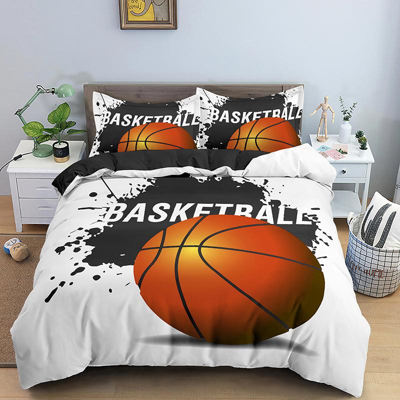 Comforter Northern Europe Basketball Bedding Sets Home Textile Ball Pattern Bedclothes Twin/Queen/King Size Comforter (quilt)-EU Single(135*200cm)3pcs
Comforter Northern Europe Basketball Bedding Sets Home Textile Ball Pattern Bedclothes Twin/Queen/King Size Comforter (quilt)-EU Single(135*200cm)3pcs