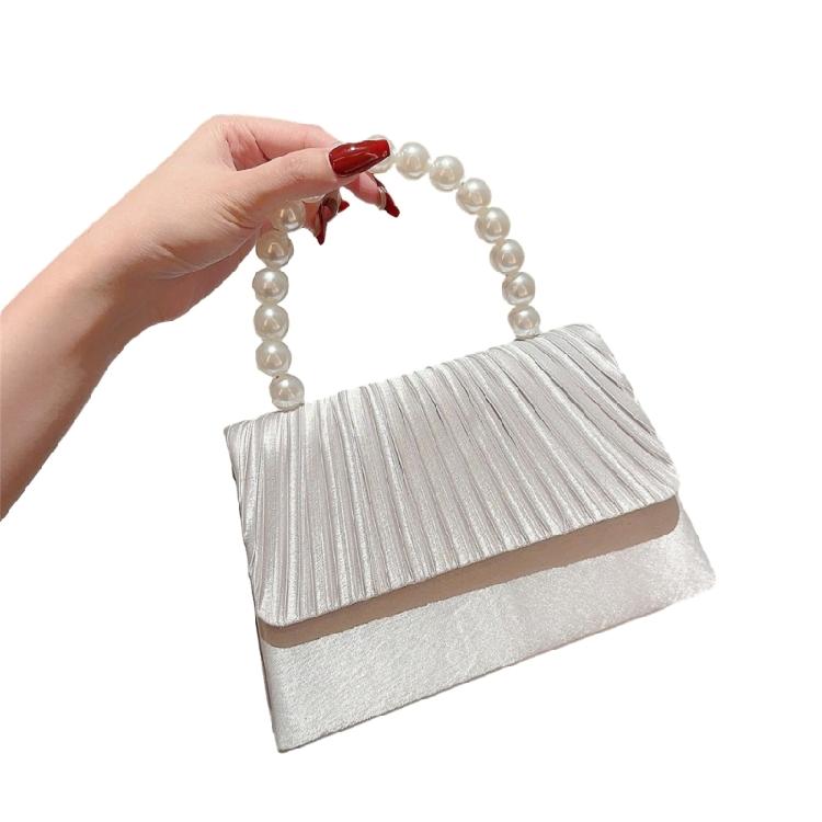 Pleated Flap Bag Crossbody Shoulder Bag Formal Evening Bag Wedding Party Clutch срібний
Pleated Flap Bag Crossbody Shoulder Bag Formal Evening Bag Wedding Party Clutch срібний