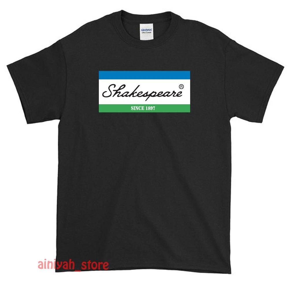 New Shakespeare fishing Logo Men s Funny T shirt USA Size S-XXL S
New Shakespeare fishing Logo Men s Funny T shirt USA Size S-XXL S