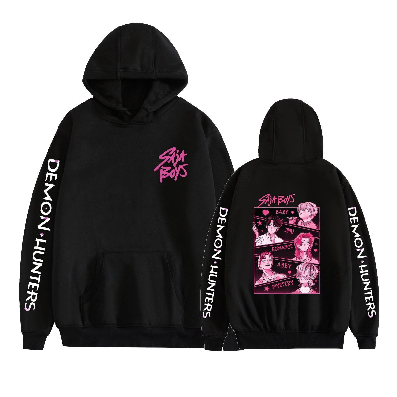 New Unisex KPop Demon Hunters Hoodie Sweatshirt for Mens Womens CARTOON Printed Cool Streetwear XS чёрный
New Unisex KPop Demon Hunters Hoodie Sweatshirt for Mens Womens CARTOON Printed Cool Streetwear XS чёрный