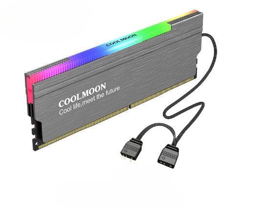 Heat Dissipation 5V-3PIN ARGB RAM Heatsink Spreader Cooler Memory Cooling Vest with Thermal Silicone Pad for Desktop Computer PC
Heat Dissipation 5V-3PIN ARGB RAM Heatsink Spreader Cooler Memory Cooling Vest with Thermal Silicone Pad for Desktop Computer PC