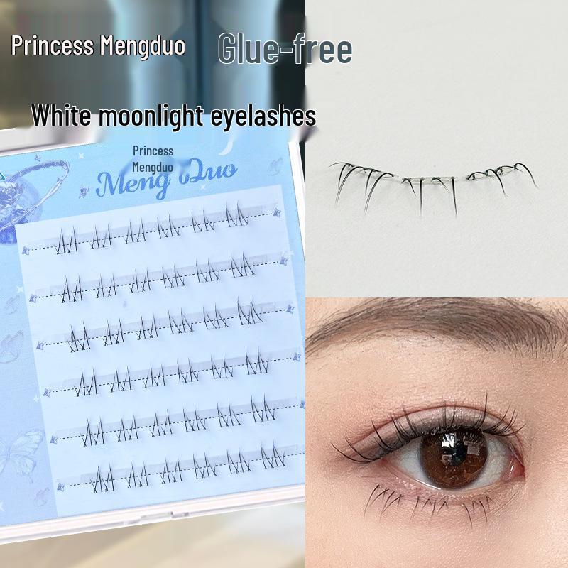 Mengduo Princess Moonlight Glue-Free Natural Lower Eyelashes with Transparent Band for Beginners
Mengduo Princess Moonlight Glue-Free Natural Lower Eyelashes with Transparent Band for Beginners
