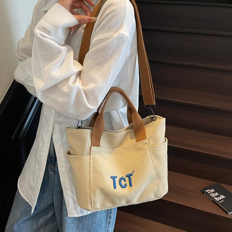 Simple Solid Female Shopper Shoulder Bag Casual Denim Canvas Messenger Bags For Women Lage Capacity Tote bag Handbags 31cm 12cm 21cm
Simple Solid Female Shopper Shoulder Bag Casual Denim Canvas Messenger Bags For Women Lage Capacity Tote bag Handbags 31cm 12cm 21cm