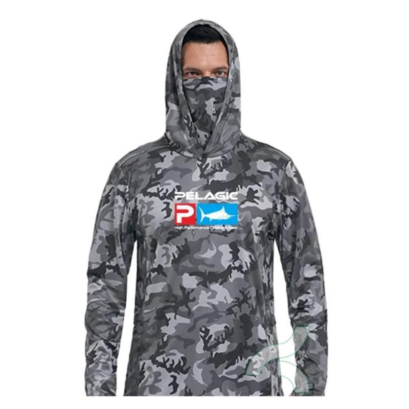 PELAGIC Mask Collar Outdoor Fishing Suit Hoodie Light Sunscreen Ice Silk Long-sleeved Luya L
PELAGIC Mask Collar Outdoor Fishing Suit Hoodie Light Sunscreen Ice Silk Long-sleeved Luya L