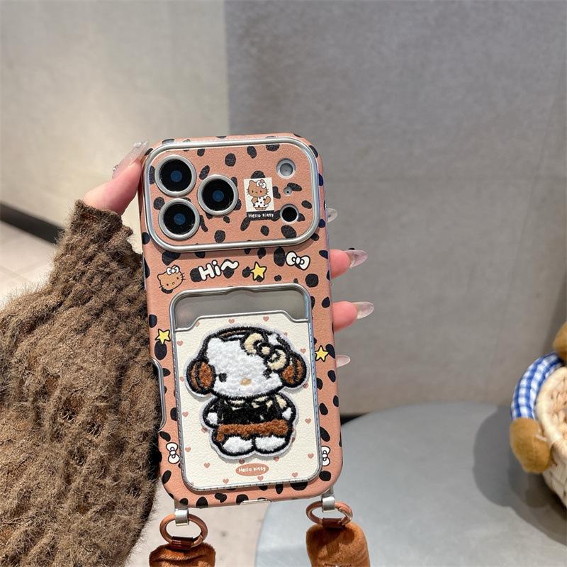 Leopard Print Cat Embroidered Card Holder Compatible with iPhone 17, 16 Pro Max, 15, 14 Cases iPhone 16 Pro Max
Leopard Print Cat Embroidered Card Holder Compatible with iPhone 17, 16 Pro Max, 15, 14 Cases iPhone 16 Pro Max