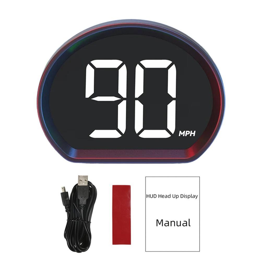 Versatile Compatibility HUD Car Head Up Display KMH/MPH Vehicle Speed Meter Tachometer MPH - White
Versatile Compatibility HUD Car Head Up Display KMH/MPH Vehicle Speed Meter Tachometer MPH - White