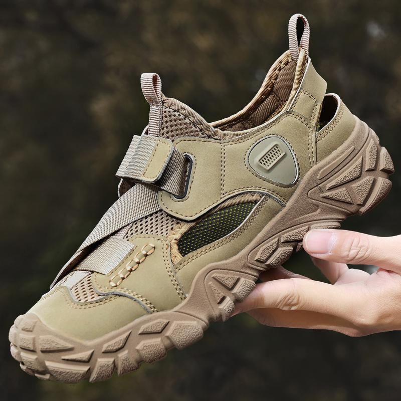 Модные мужские трекинговые кроссовки с защитой пальцев от ударов, дышащая сетка, классическая обувь для путешествий и походов, летние универсальные кроссовки для улицы 46 песочный
Модные мужские трекинговые кроссовки с защитой пальцев от ударов, дышащая сетка, классическая обувь для путешествий и походов, летние универсальные кроссовки для улицы 46 песочный