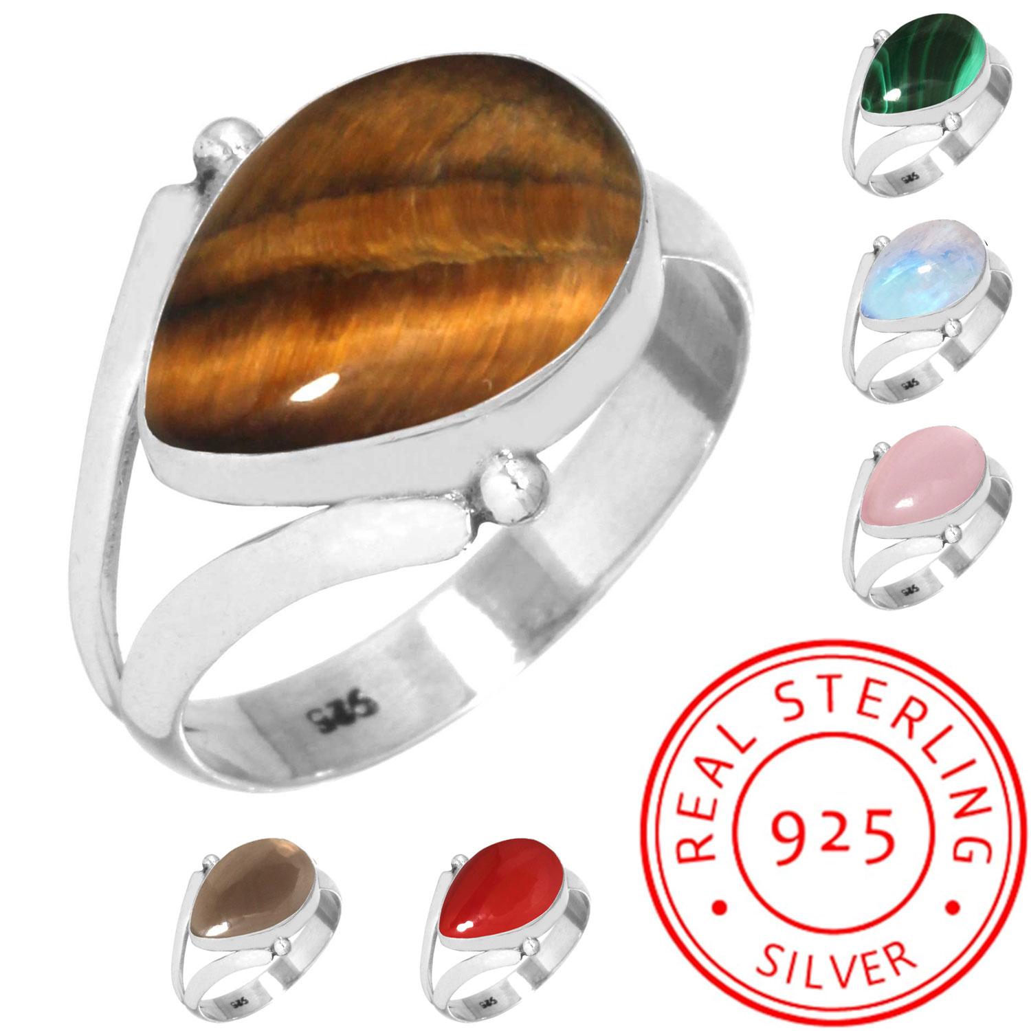925 Sterling Silver Ring Women Gemstone Handmade Jewelry Christmas Gift Malachite Moonstone Rose Quartz Red Stone Smoky Topaz Tiger Eye Costume 12.5 тигрове око кольору
925 Sterling Silver Ring Women Gemstone Handmade Jewelry Christmas Gift Malachite Moonstone Rose Quartz Red Stone Smoky Topaz Tiger Eye Costume 12.5 тигрове око кольору