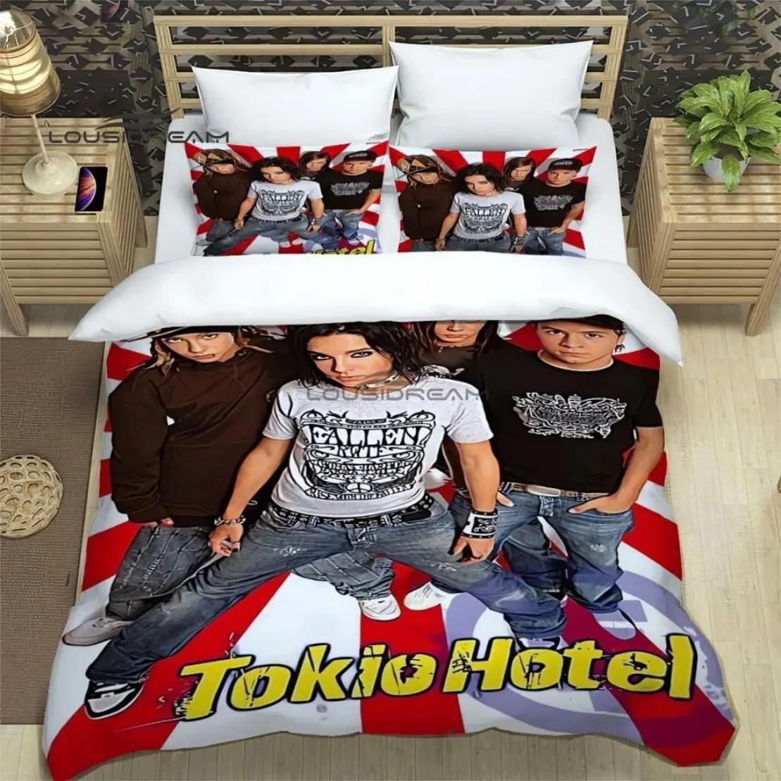 Comforter Tokio Hotel Band Printed Bedding Setrock Band Hd Comforter For Kids Bedding Sets Bedclothes Bedroom Decor Comforter (quilt)-EU Single(135*200cm)3pcs
Comforter Tokio Hotel Band Printed Bedding Setrock Band Hd Comforter For Kids Bedding Sets Bedclothes Bedroom Decor Comforter (quilt)-EU Single(135*200cm)3pcs