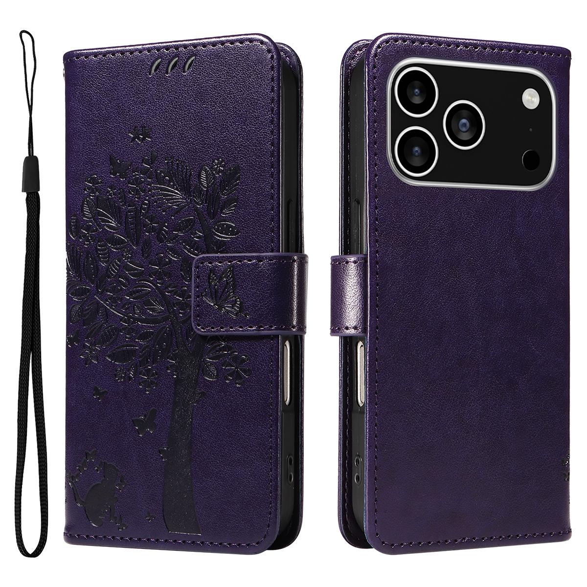 For iPhone 17 Pro Phone Case with Stand Cat Tree Pattern Leather Wallet Mobile Cover E
For iPhone 17 Pro Phone Case with Stand Cat Tree Pattern Leather Wallet Mobile Cover E