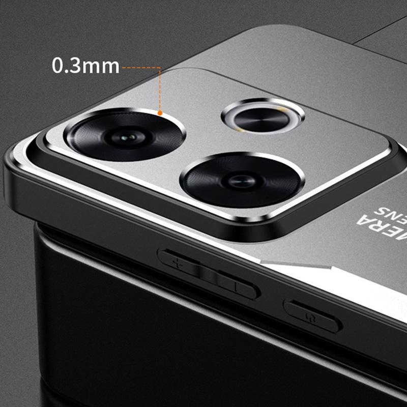 For Xiaomi Redmi Turbo 3 5G/Poco F6 5G Case Aluminum Alloy+PC+TPU Shock Absorption Phone Cover Red
For Xiaomi Redmi Turbo 3 5G/Poco F6 5G Case Aluminum Alloy+PC+TPU Shock Absorption Phone Cover Red