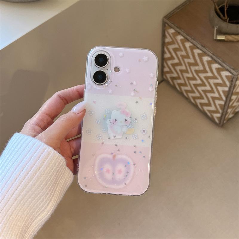 Glitter Cotton Candy Apple Angel Phone Case for iPhone 17 Pro Max / 16 / 15 / 14 - Girly Design 17 Pro Max
Glitter Cotton Candy Apple Angel Phone Case for iPhone 17 Pro Max / 16 / 15 / 14 - Girly Design 17 Pro Max