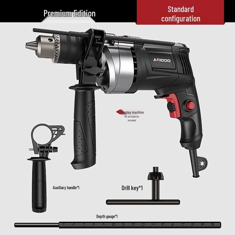 Arui Dun Household Multi-functional Electric Impact Drill CN plug (adapter included)
Arui Dun Household Multi-functional Electric Impact Drill CN plug (adapter included)