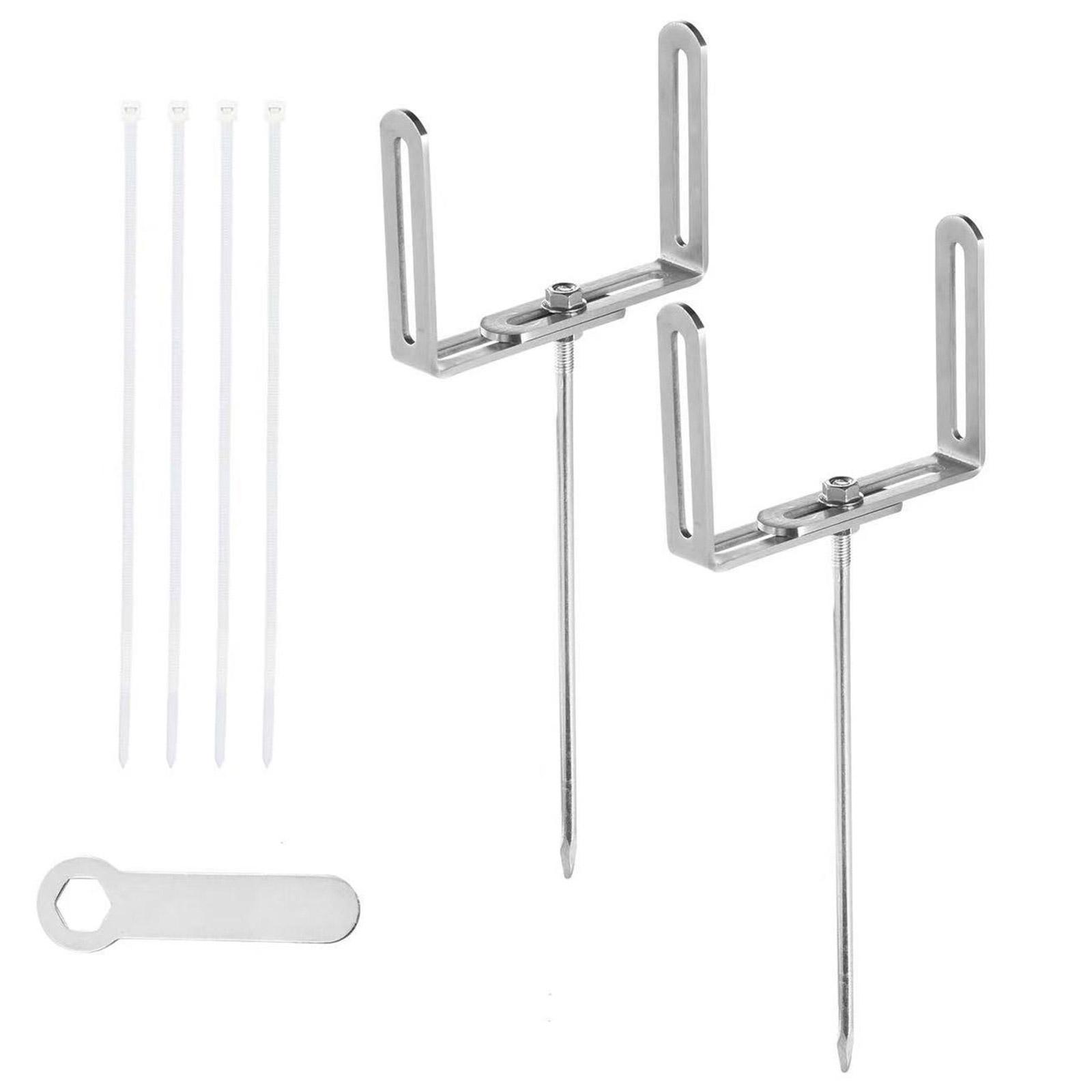 2Pcs Rainwater Downspout Bracket Gutter Support Brackets RustProof Downspout Stabilizer For Roofing Home Ground Roof
2Pcs Rainwater Downspout Bracket Gutter Support Brackets RustProof Downspout Stabilizer For Roofing Home Ground Roof