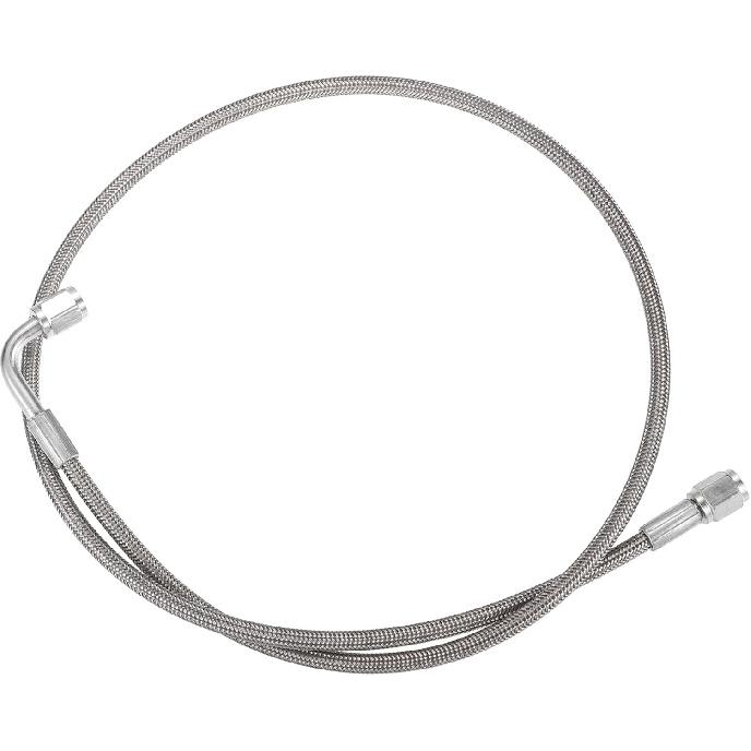 AN3 Braided Steel Turbo Oil Feed Line 90 Degree to Straight Hose End, 36 Remote Turbocharger Oil Drain Return Line for Car Stainless Steel Silver
AN3 Braided Steel Turbo Oil Feed Line 90 Degree to Straight Hose End, 36 Remote Turbocharger Oil Drain Return Line for Car Stainless Steel Silver