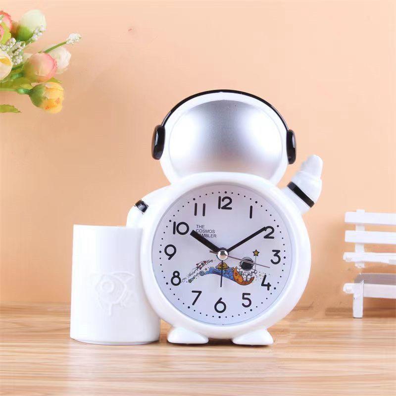 Pen Holder Alarm Clock Astronaut Student Fashion Cartoon Creative Multifunctional Bedside Lazy Person Wake Up and Quarrel Cute Clock Watch
Pen Holder Alarm Clock Astronaut Student Fashion Cartoon Creative Multifunctional Bedside Lazy Person Wake Up and Quarrel Cute Clock Watch
