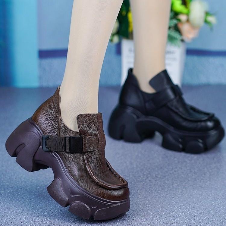 Soft leather single shoes women s 2025 spring and autumn new small height increase casual leather shoes muffin le comfortable thick-soled deep-m 40 коричневый
Soft leather single shoes women s 2025 spring and autumn new small height increase casual leather shoes muffin le comfortable thick-soled deep-m 40 коричневый