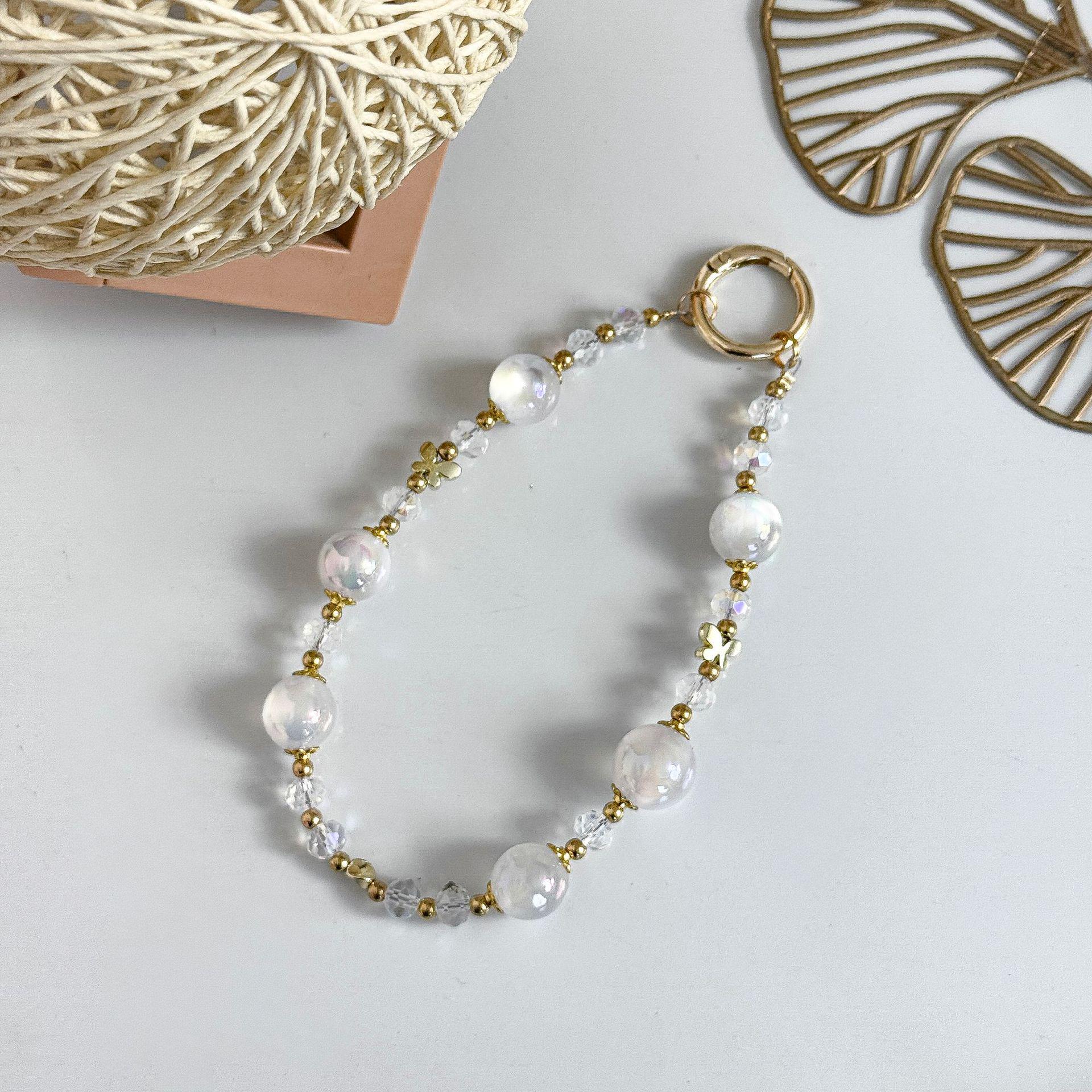Beaded Mermaid Crystal Phone Lanyard and Keychain Pendant
Beaded Mermaid Crystal Phone Lanyard and Keychain Pendant