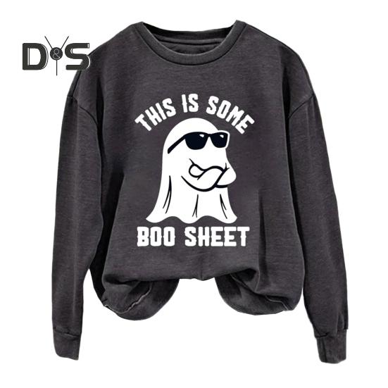 Осень-весна женский топ с цифровым мультяшным принтом, круглый вырез, длинные рукава, пуловер, свободная толстовка на Хэллоуин, спортивная повседневная одежда S чёрный
Осень-весна женский топ с цифровым мультяшным принтом, круглый вырез, длинные рукава, пуловер, свободная толстовка на Хэллоуин, спортивная повседневная одежда S чёрный