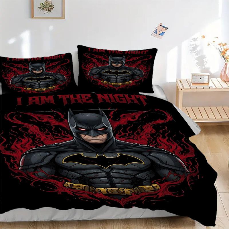 3pcs batman Duvet Cover Set (1 Duvet Cover + 2 Pillowcases, No Core) - Comfortable, And Breathable Bedroom Decoration yy251104013 135x200cm
3pcs batman Duvet Cover Set (1 Duvet Cover + 2 Pillowcases, No Core) - Comfortable, And Breathable Bedroom Decoration yy251104013 135x200cm