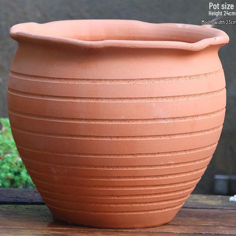 Large Retro Handmade Ceramic Flower Pot for Bougainvillea and Bird of Paradise Large Coarse Pottery
Large Retro Handmade Ceramic Flower Pot for Bougainvillea and Bird of Paradise Large Coarse Pottery