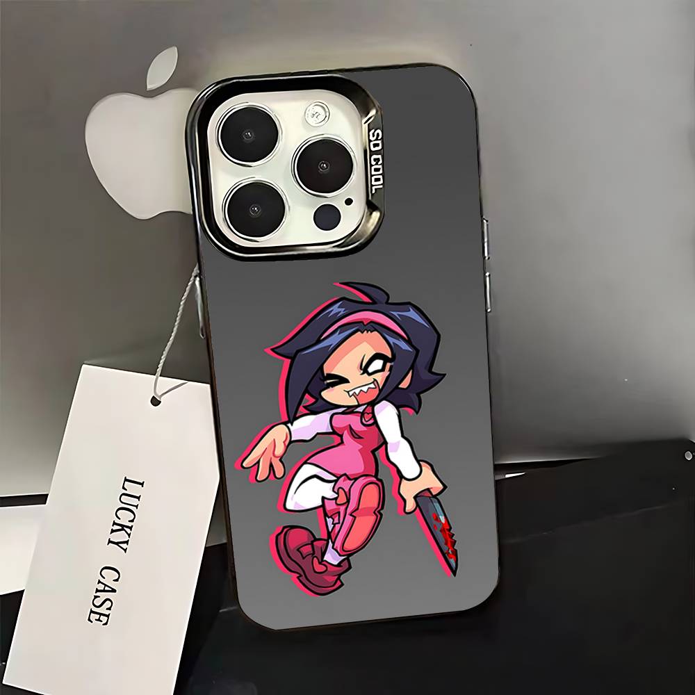 Game F-Friday Night Funkin Phone Case For iPhone 16,15,14,13,12,11,Pro,XS,Max,Plus,Mini,SE Black Candy Matte Shockproof Cover iphone14plus
Game F-Friday Night Funkin Phone Case For iPhone 16,15,14,13,12,11,Pro,XS,Max,Plus,Mini,SE Black Candy Matte Shockproof Cover iphone14plus