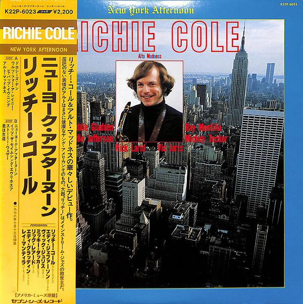 LP Пластинка RICHIE COLE - New York Afternoon Alto Madness K22P6023 MUSE 1977 Япония Obi Jazz
LP Пластинка RICHIE COLE - New York Afternoon Alto Madness K22P6023 MUSE 1977 Япония Obi Jazz