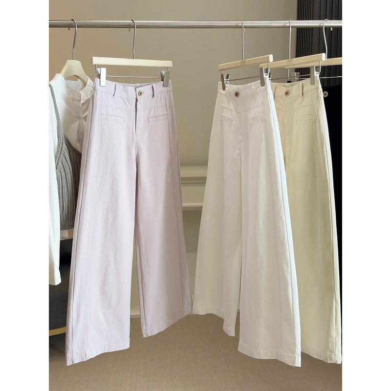 Small washed cotton wide-leg casual pants women s spring new versatile high-waisted thin loose nine-point straight trousers XL фиолетовый
Small washed cotton wide-leg casual pants women s spring new versatile high-waisted thin loose nine-point straight trousers XL фиолетовый