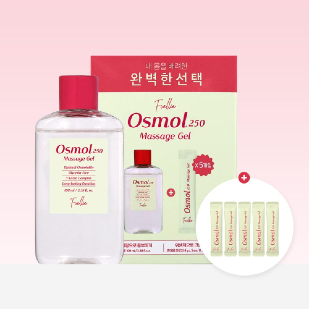 Foellie Osmol 250 Water Soluble Massage Gel Set Main + 5 Pouch FREE
Foellie Osmol 250 Water Soluble Massage Gel Set Main + 5 Pouch FREE