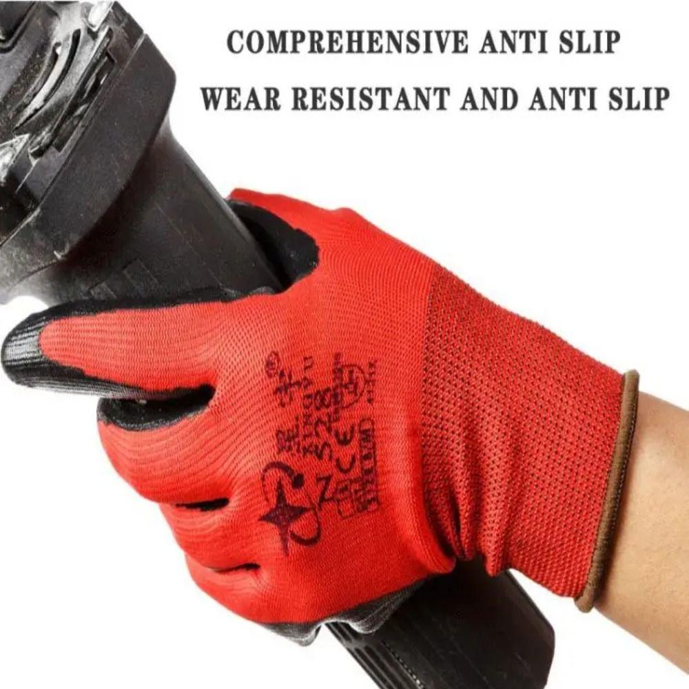 12Pairs Safety Work Gloves Fishing Latex Gloves Thick Industrial Gloves Garden Style 1
12Pairs Safety Work Gloves Fishing Latex Gloves Thick Industrial Gloves Garden Style 1