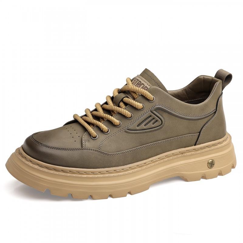 Men s Skate Shoes Casual Leather Soft Soles Fashionable All-match British Style Sports 38 коричневый
Men s Skate Shoes Casual Leather Soft Soles Fashionable All-match British Style Sports 38 коричневый