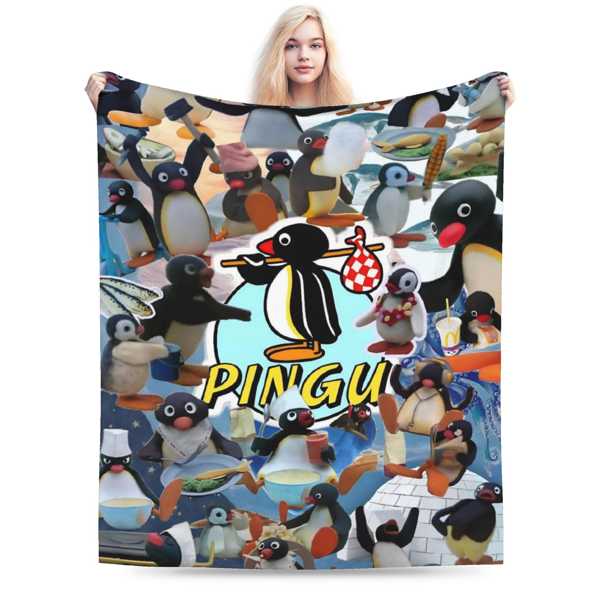 Noot Pingu Fleece Throw Blankets Penguin Cartoon Blankets for Bedding Couch Ultra-Soft Bedding Throws 30x40in
Noot Pingu Fleece Throw Blankets Penguin Cartoon Blankets for Bedding Couch Ultra-Soft Bedding Throws 30x40in
