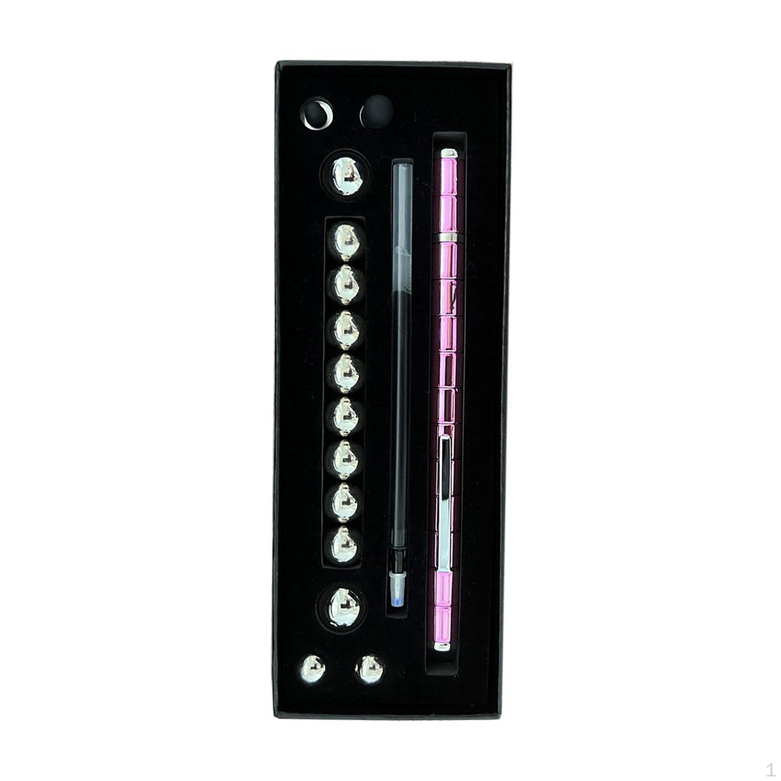 Новая игрушечная ручка с интеллектуальным обучением и 13 деформируемыми кольцами для друзей, Арджент Pink