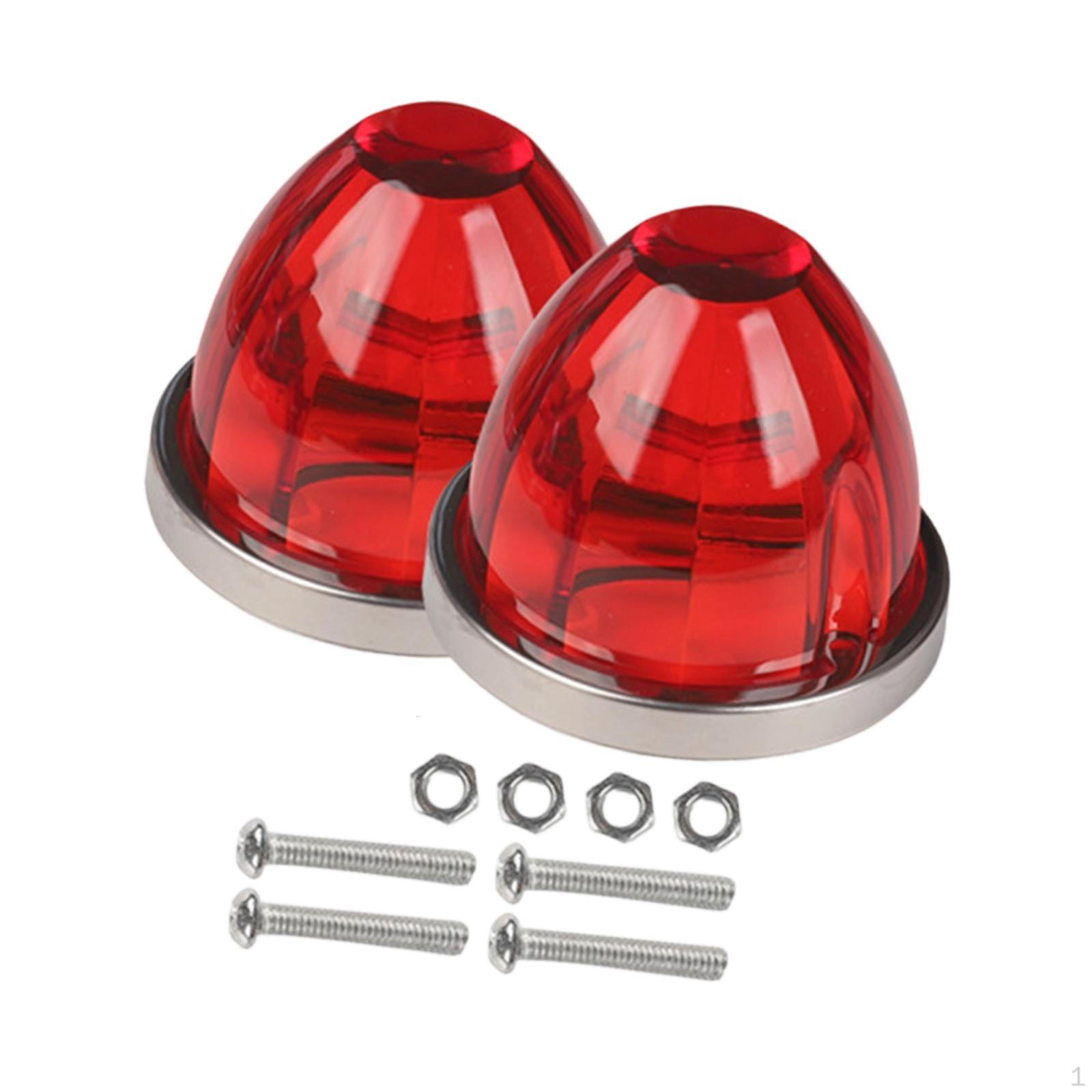 2 Pieces Side Marker Light Clearance Easy to Install Portable Versatile Accessory Warning Lamp красный
2 Pieces Side Marker Light Clearance Easy to Install Portable Versatile Accessory Warning Lamp красный