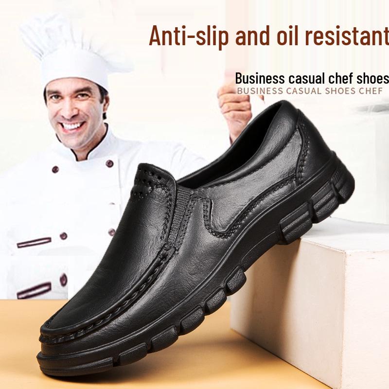 Мужские профессиональные нескользящие водонепроницаемые черные кроссовки для шеф-повара - Не впитывающие запахи, маслостойкие кухонные рабочие туфли 39
Мужские профессиональные нескользящие водонепроницаемые черные кроссовки для шеф-повара - Не впитывающие запахи, маслостойкие кухонные рабочие туфли 39