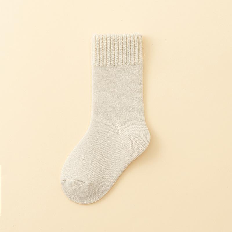 Детские шерстяные носки для мальчиков и девочек, мягкие термочулки для малышей, модные однотонные детские носки из кашемира и плюша на осень и зиму L (9-12 Year) бежевый
Детские шерстяные носки для мальчиков и девочек, мягкие термочулки для малышей, модные однотонные детские носки из кашемира и плюша на осень и зиму L (9-12 Year) бежевый