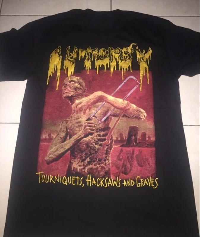 Autopsy Tourniquets Hacksaws Unisex Black shirt Full size E195 S
Autopsy Tourniquets Hacksaws Unisex Black shirt Full size E195 S