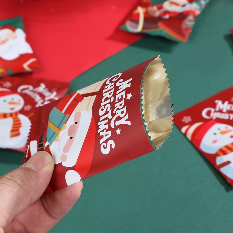 100Pcs Hot Seal Christmas Candy Cookie Bags Handmade Nougat Biscuit Baking Packaging Bag New Year Party Decoration Xmas Supplies 10x7cm
100Pcs Hot Seal Christmas Candy Cookie Bags Handmade Nougat Biscuit Baking Packaging Bag New Year Party Decoration Xmas Supplies 10x7cm